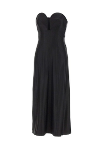 Rabanne Strapless Sweetheart Midi Dress