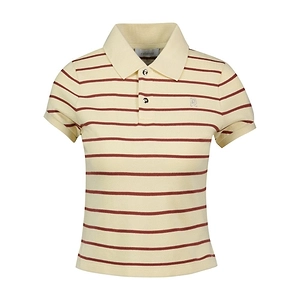 Rabanne Striped Polo T-Shirt