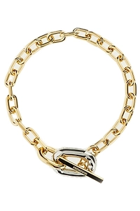 Rabanne Two-Toned Chunky Chain Bracelet