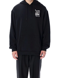 Raf Simons X Fred Perry Logo Patch Drawstring Hoodie