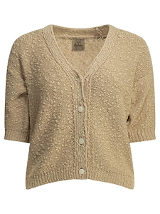 Rakki B.B. Jacket Bouclé Cropped Cardigan
