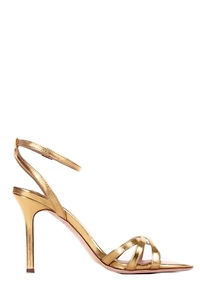 Lauren Ralph Lauren Buckle Strap Heeled Sandals
