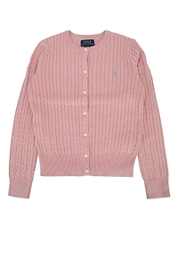 Polo Ralph Lauren Kids Cable-Knit Button-Up Cardigan