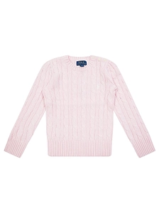 Polo Ralph Lauren Kids Cable-Knit Crewneck Jumper