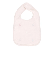 Ralph Lauren Kids Logo Embroidered Bib
