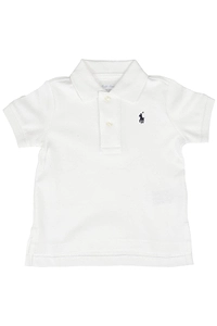 Polo Ralph Lauren Kids Logo Embroidered Short Sleeved Polo Shirt