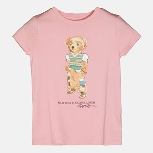 Ralph Lauren Kids Polo Bear Print T-Shirt