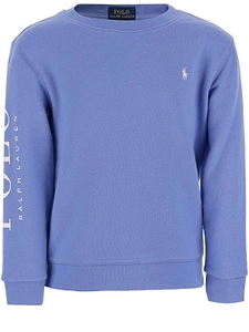Polo Ralph Lauren Kids Polo Pony Embroidered Crewneck Sweatshirt
