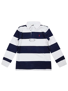 Ralph Lauren Kids Striped Rugby Polo Shirt