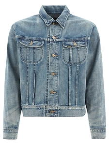 Ralph Lauren Rrl Long Sleeved Denim Jacket