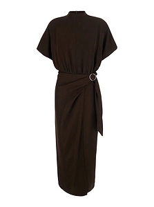 Rame Ring-Belt Midi Dress