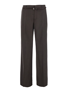 Rame Pinstripe Straight-Leg Pants