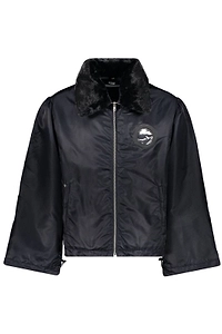 Random Identities Removable Collar Zip Jacket