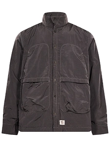 Ranra High Neck Crinkled Jacket