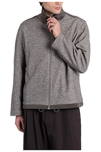 Ranra Long Sleeve Zip-Up Sweatshirt