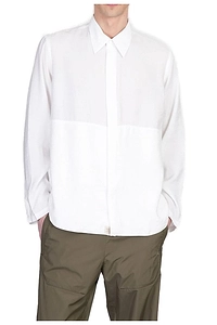 Ranra Long Sleeved Crinkled Finish Shirt