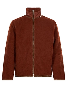 Ranra Straight Hem Zipped Bomber Jacket
