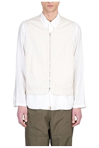 Ranra Zipped Sleeveless Vest