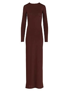 Raquel Diniz Carolyne Open Back Long Dress