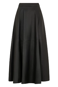 Raquel Diniz High-Waist Pleated Midi Skirt