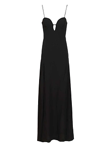 Raquel Diniz Jakie Crepe Cady Maxi Dress