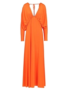 Raquel Diniz Sonia Draped Long Dress