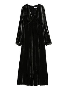 Raquel Diniz Velvet Maxi Dress