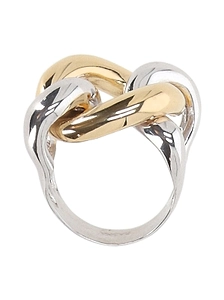 Rasna Bijoux Interlocking Band Ring