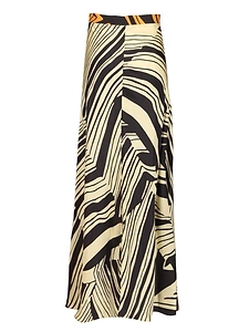Raquel Diniz Valerie Geometric Long Skirt