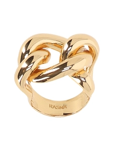 Rasna Bijoux Twisted Band Ring