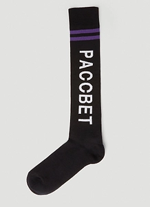 Rassvet High Logo Knit Socks