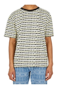 Rassvet Logo Striped Jacquard Tee