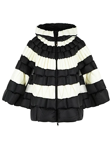 Raxxy Quilted Hooded Cape