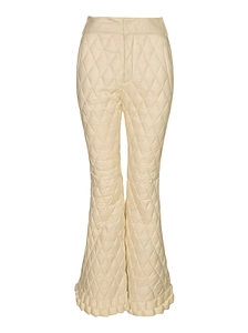 Raxxy Quilted Flared Pants