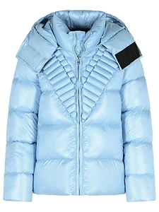 Raxxy Quilted Hooded Down Jacket
