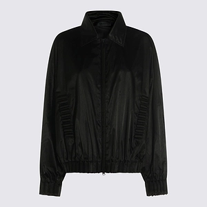 Raxxy Ruched Hem Zip Jacket
