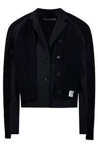 Re Code Layered Knitted Jacket