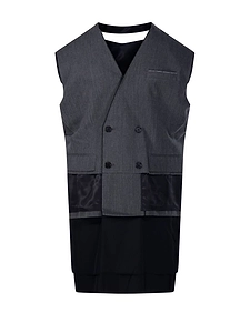 Re Code Convertible Flip Jacket Dress