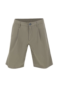 Re-Hash Perugino Pleated Bermuda Shorts