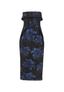 Rebecca Vallance Alexandra Floral Midi Dress