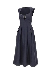 Rebecca Vallance Serenity Sweetheart Midi Dress