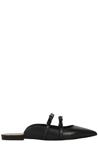 Red Valentino Bow Strap Pointed Mules
