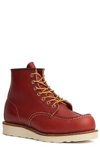 Red Wing Shoes Moc Toe Lace-Up Boots