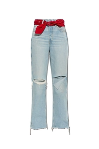 Re/Done 90S High-Rise Distressed Jeans