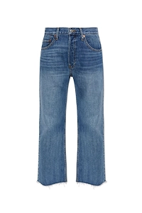Re/Done Beau Straight-Cut Jeans