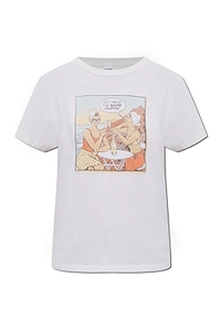 Re/Done Graphic Crew-Neck T-Shirt