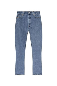 Re/Done High-Rise Tapered Jeans