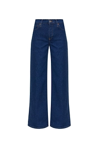Re/Done High-Rise Wide-Leg Jeans