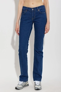 Re/Done Lean Straight-Leg Jeans