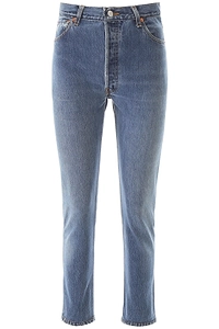 Re/Done High-Waisted Slim Fit Jeans